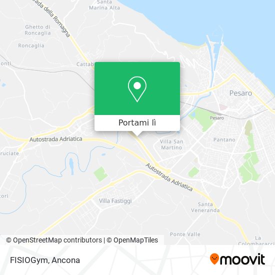 Mappa FISIOGym