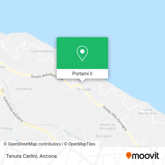 Mappa Tenuta Carlini