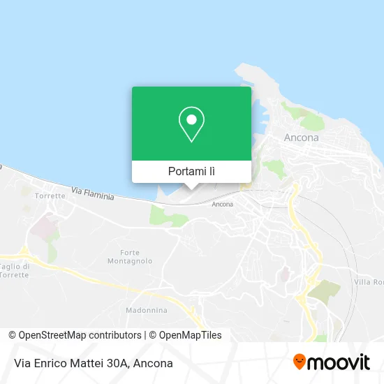 Mappa Via Enrico Mattei 30A