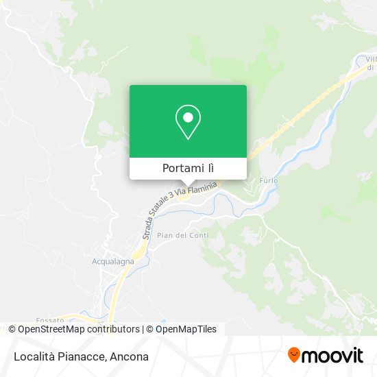 Mappa Località Pianacce