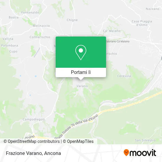 Mappa Frazione Varano
