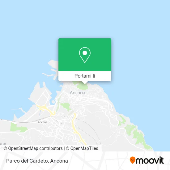 Mappa Parco del Cardeto