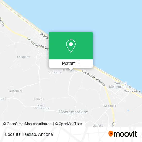 Mappa Località il Gelso