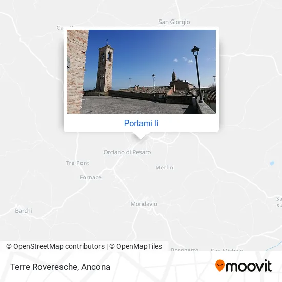Mappa Terre Roveresche