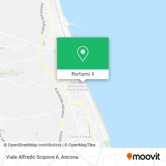 Mappa Viale Alfredo Scipioni 6