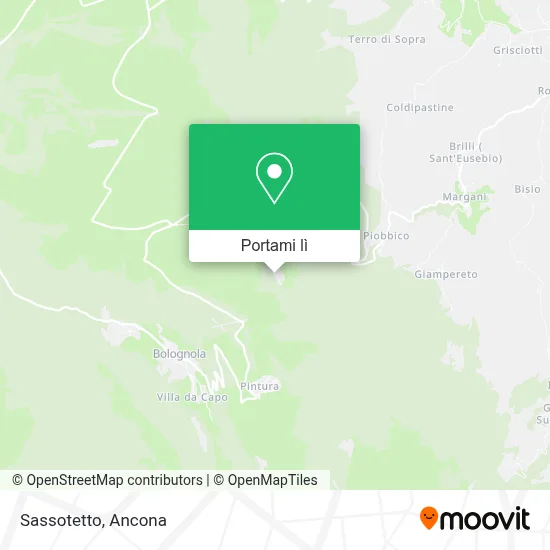 Mappa Sassotetto
