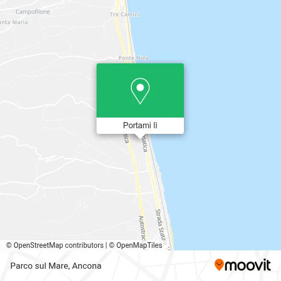 Mappa Parco sul Mare