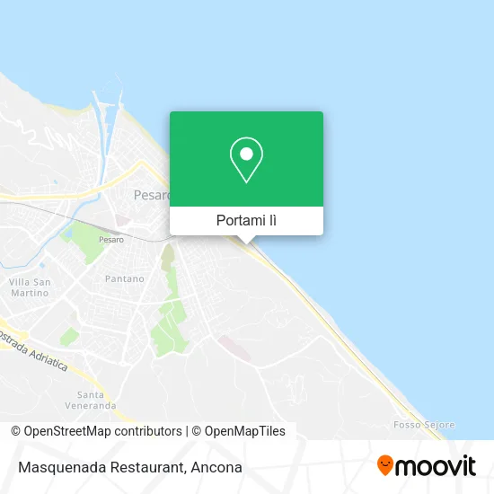 Mappa Masquenada Restaurant