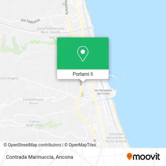 Mappa Contrada Marinuccia