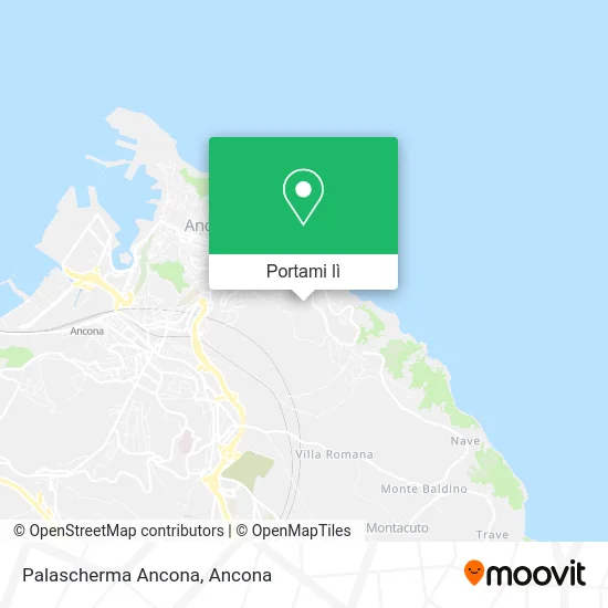 Mappa Palascherma Ancona