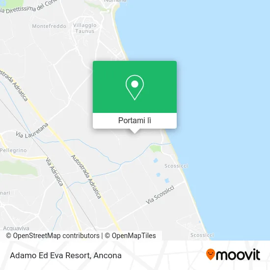 Mappa Adamo Ed Eva Resort