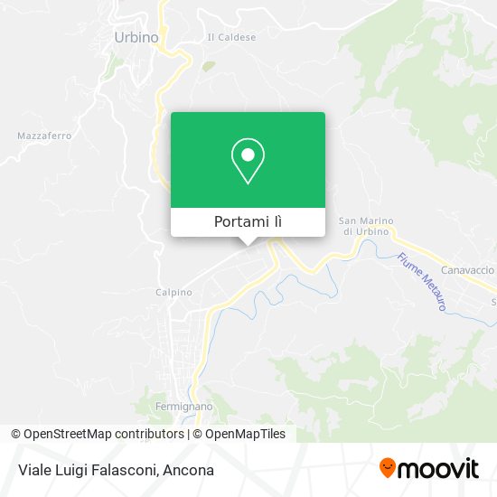 Mappa Viale Luigi Falasconi