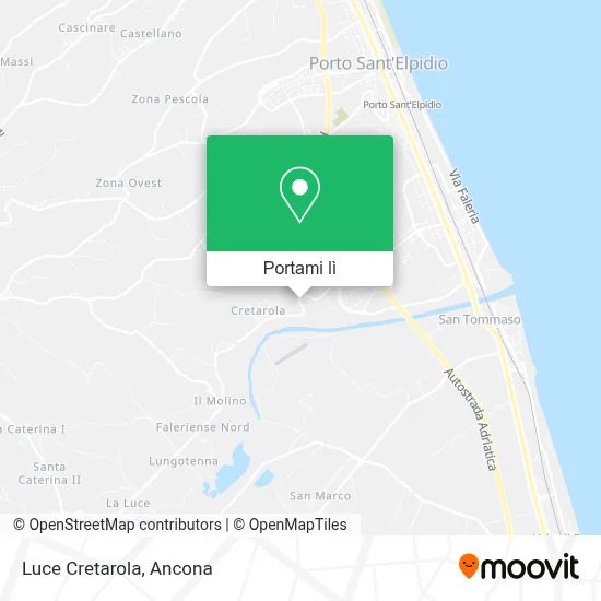 Mappa Luce Cretarola