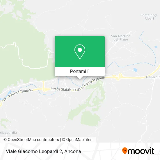 Mappa Viale Giacomo Leopardi 2