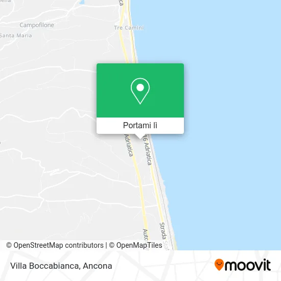 Mappa Villa Boccabianca