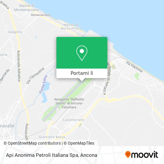 Mappa Api Anonima Petroli Italiana Spa