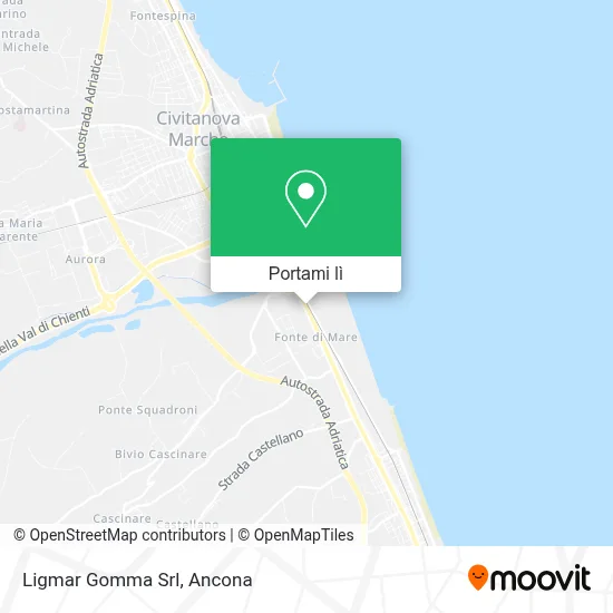 Mappa Ligmar Gomma Srl