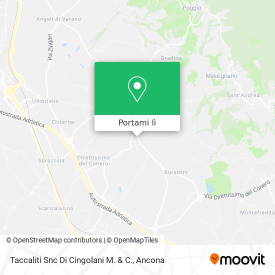 Mappa Taccaliti Snc Di Cingolani M. & C.