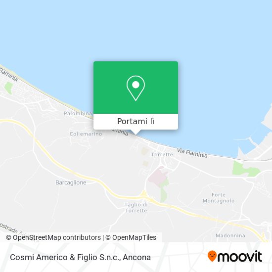 Mappa Cosmi Americo & Figlio S.n.c.