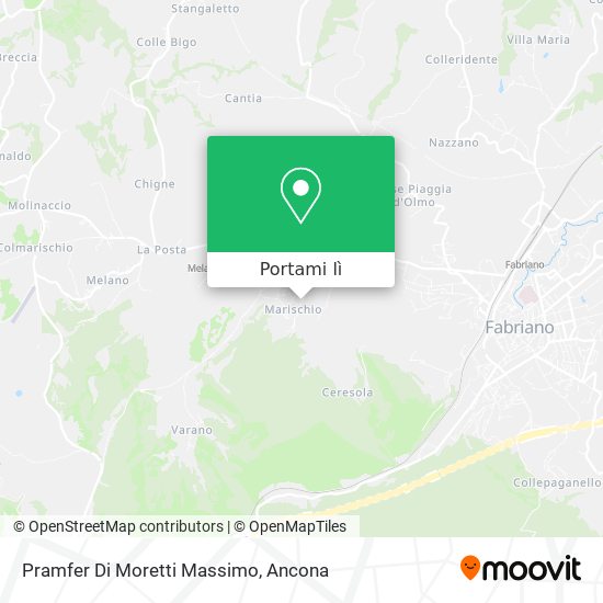 Mappa Pramfer Di Moretti Massimo
