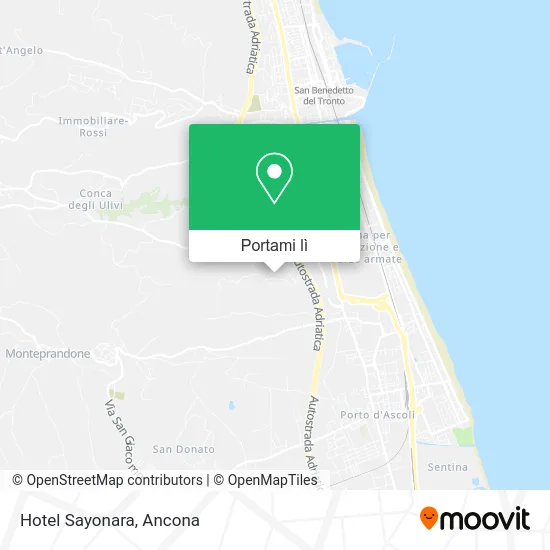 Mappa Hotel Sayonara