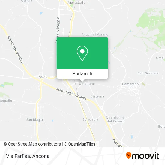 Mappa Via Farfisa