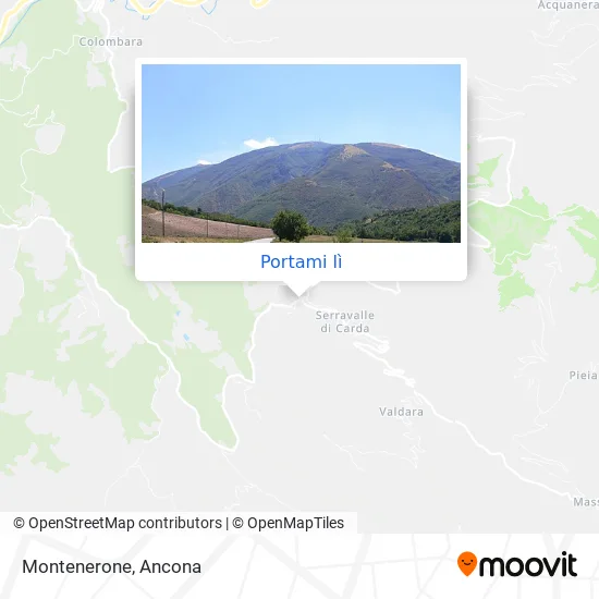 Mappa Montenerone