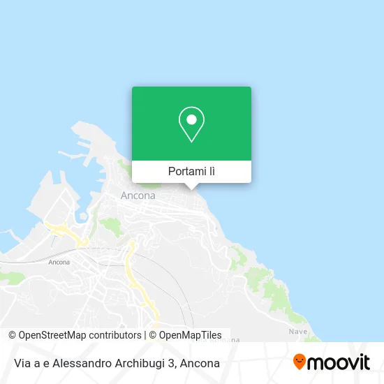 Mappa Via a e Alessandro Archibugi 3