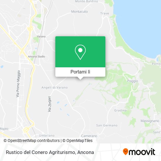 Mappa Rustico del Conero Agriturismo