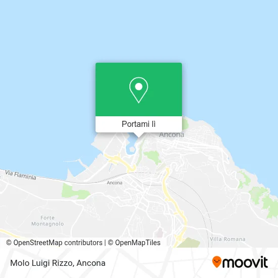 Mappa Molo Luigi Rizzo