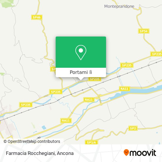 Mappa Farmacia Rocchegiani