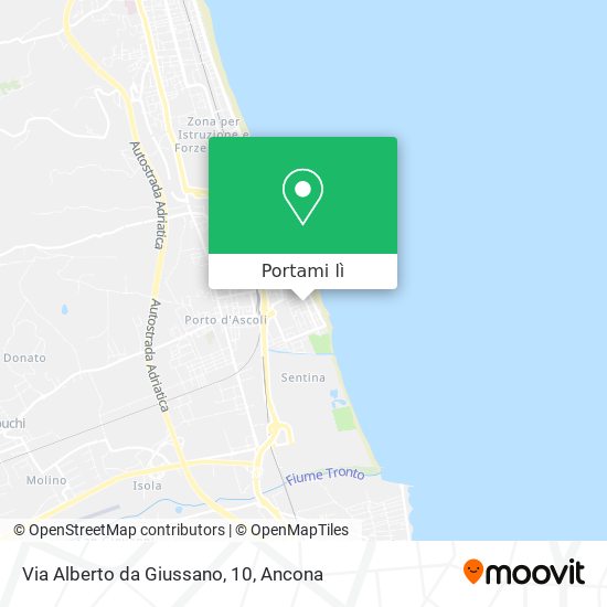 Mappa Via Alberto da Giussano, 10