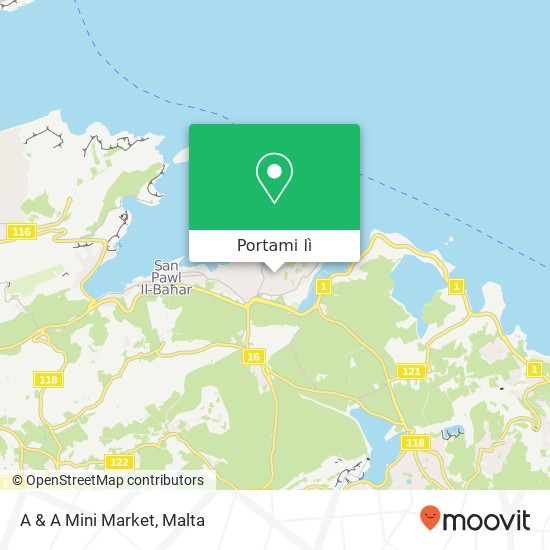 Mappa A & A Mini Market