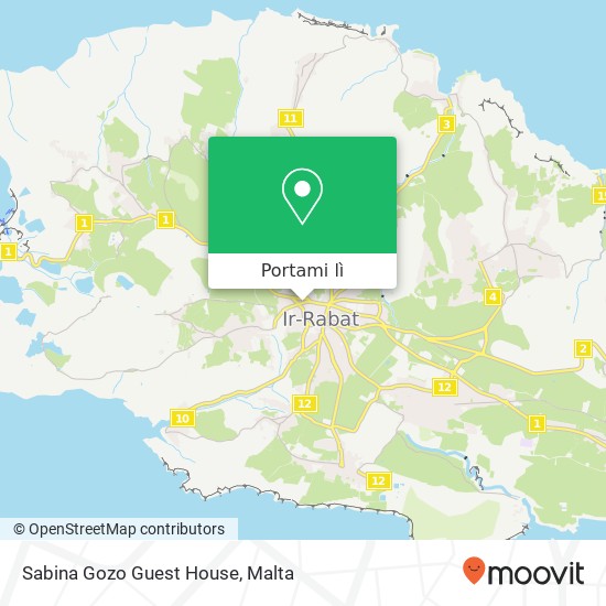 Mappa Sabina Gozo Guest House