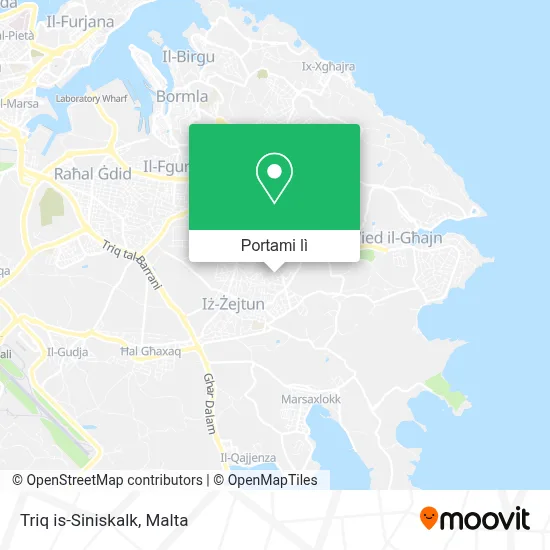 Mappa Triq is-Siniskalk