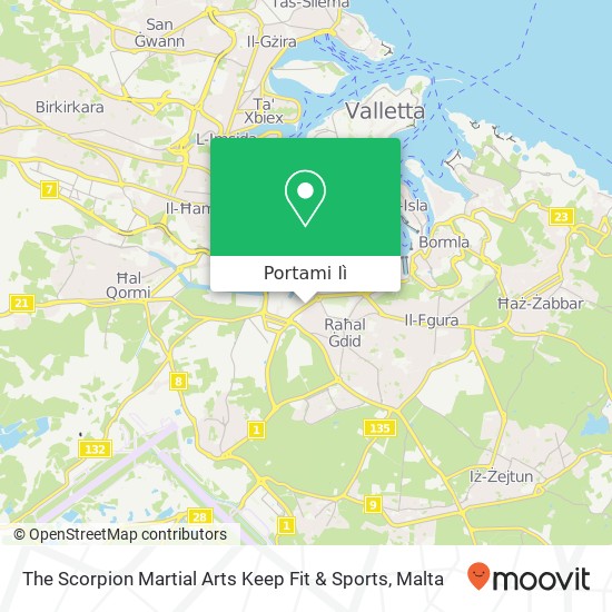 Mappa The Scorpion Martial Arts Keep Fit & Sports