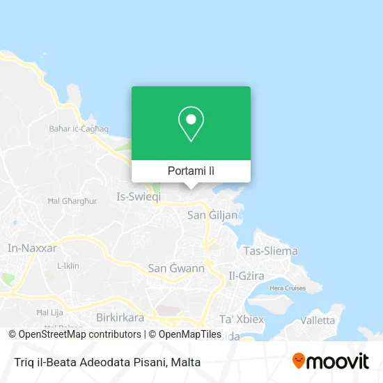 Mappa Triq il-Beata Adeodata Pisani