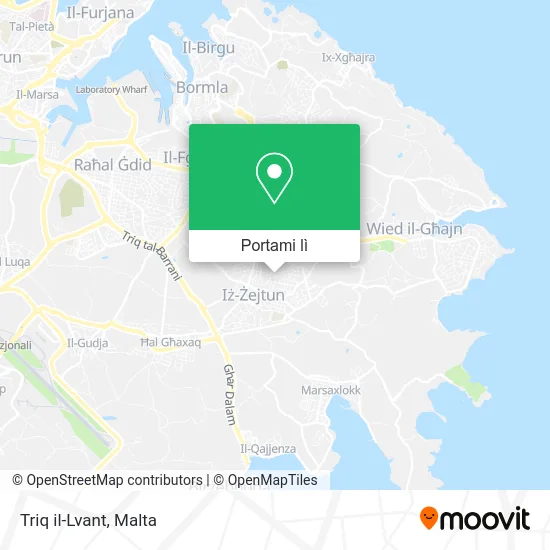 Mappa Triq il-Lvant