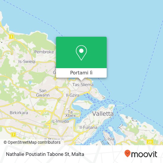 Mappa Nathalie Poutiatin Tabone St