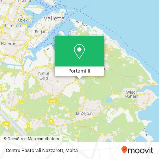 Mappa Centru Pastorali Nazzarett