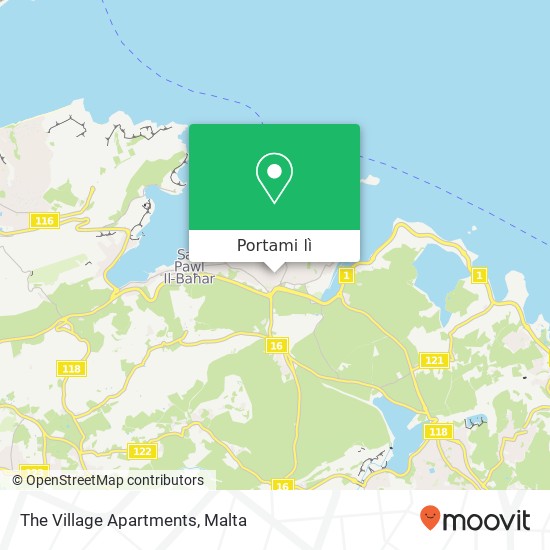 Mappa The Village Apartments