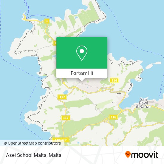 Mappa Asei School Malta