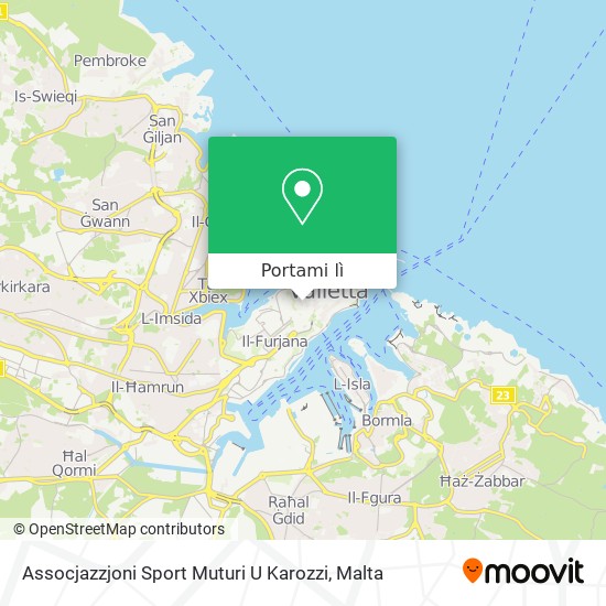 Mappa Assocjazzjoni Sport Muturi U Karozzi