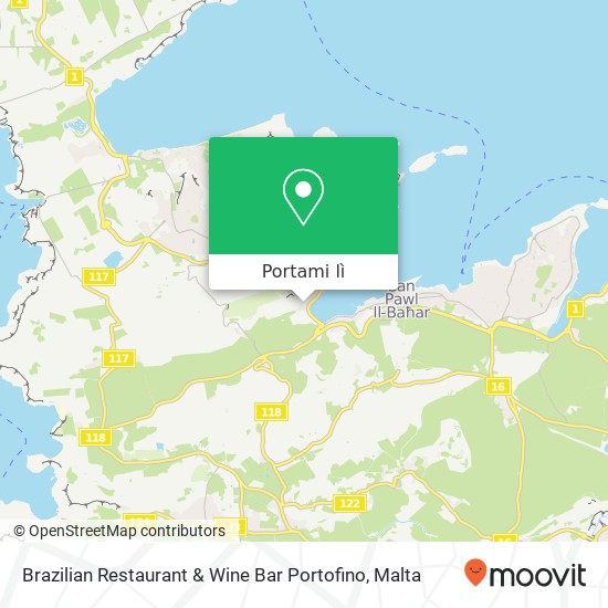 Mappa Brazilian Restaurant & Wine Bar Portofino