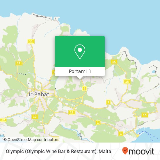 Mappa Olympic (Olympic Wine Bar & Restaurant)