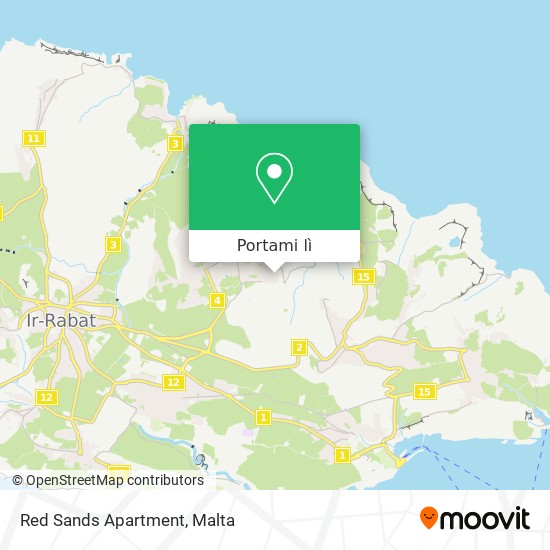 Mappa Red Sands Apartment
