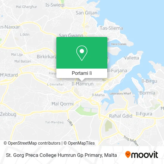 Mappa St. Gorg Preca College Humrun Gp Primary