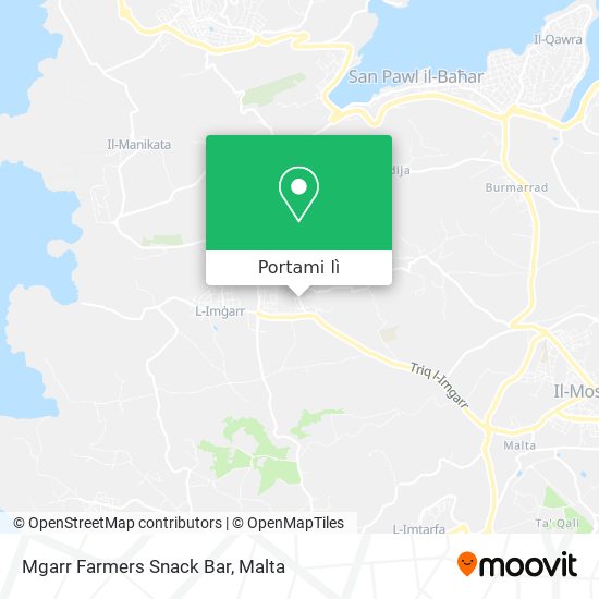Mappa Mgarr Farmers Snack Bar