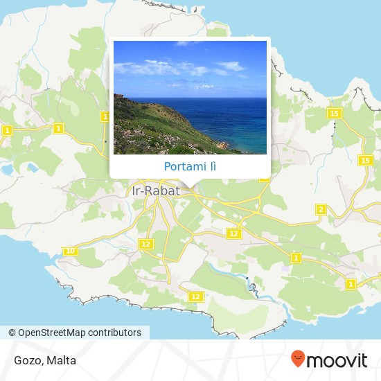 Mappa Gozo