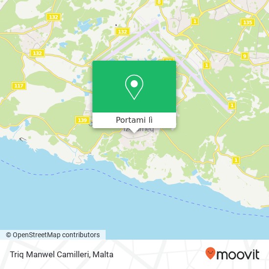 Mappa Triq Manwel Camilleri